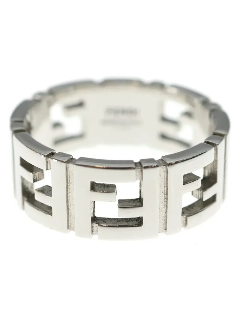 Fendi FF Ring Silver